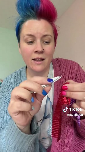 Mesh Earring Fidget: DIY Sheet from Cracker Barrel Earrings