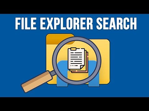 How to Search for Files Using Windows File Explorer
