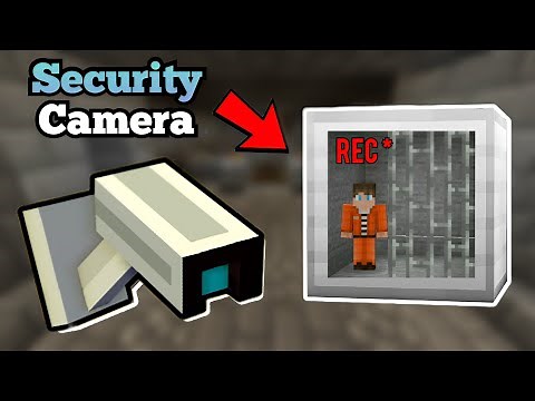 How to Make Security Cameras in Minecraft | Command Block Tutorial