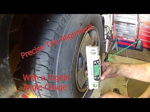 DIY Precise Garage Tire Alignment