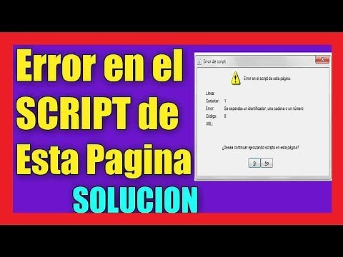 Error in the Script of this Page I Solution 2021