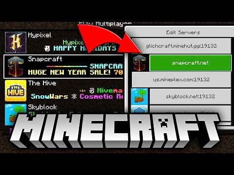 How To Join JAVA EDITION Servers on BEDROCK EDITION - Minecraft