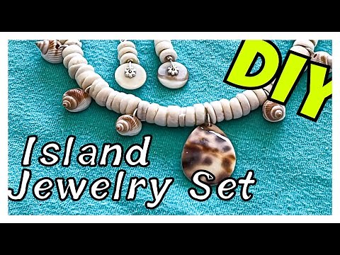 DIY Puka Shell Necklace Jewellery (TUTORIAL)
