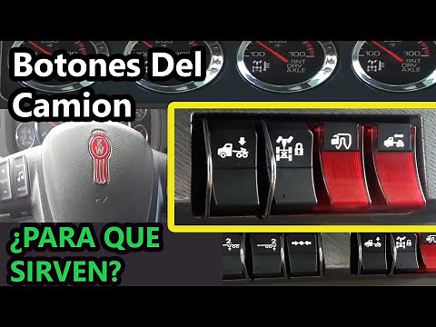 botones de los camiones para que sirven y como usarlos bien explicado principiantes