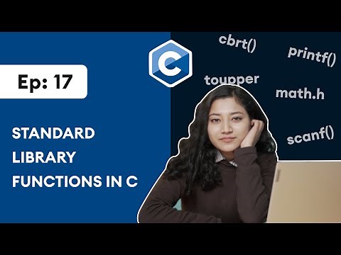 #17 C Standard Library Functions | C Programming For Beginners