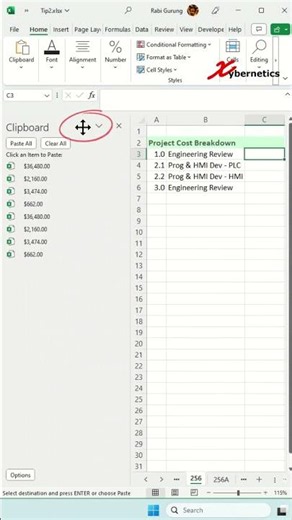 Tip256 Enable The Excel Clipboard Shortcut FINAL SHORT