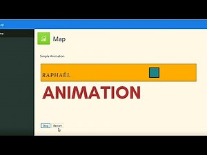 Apex Oracle - Animation and Map application using raphael.js.