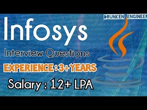 Infosys java interview questions | 3 years of experience | 12+ LPA