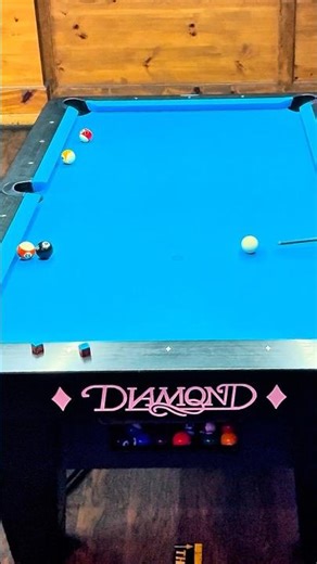 This 8 Ball Trick Breaks Physics #8ballpool #trickshot #billiards