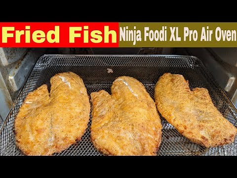 Fried Tilapia Fish Recipe, Ninja Foodi XL Pro Air Fry Oven