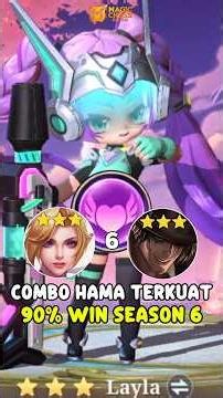COMBO HAMA TERKUAT SEASON 6! COMMANDER LAYLA + 6 HEARTBOND #MagicChessGoGo #MCGGIDCreators