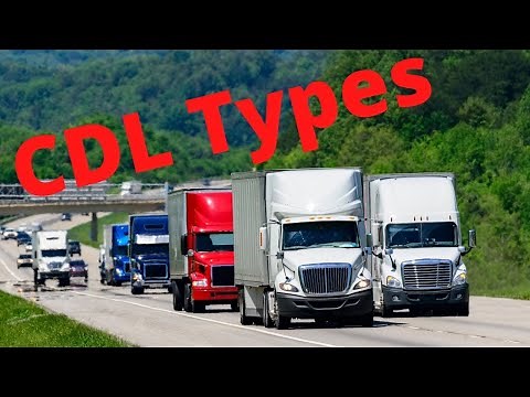 An explanation of the different CDL types