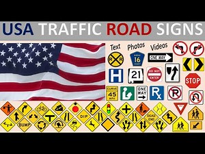 USA TRAFFIC ROAD SIGNS