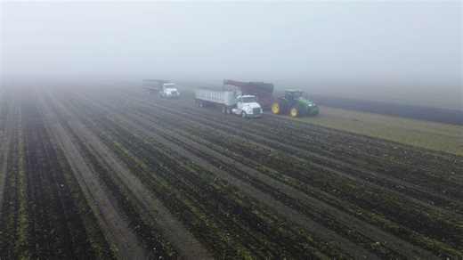 'It's bittersweet': Neighbors harvest beet fields for Minnesota farmer battling ALS