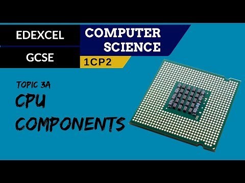 34. EDEXCEL GCSE (1CP2) Common CPU components and their function
