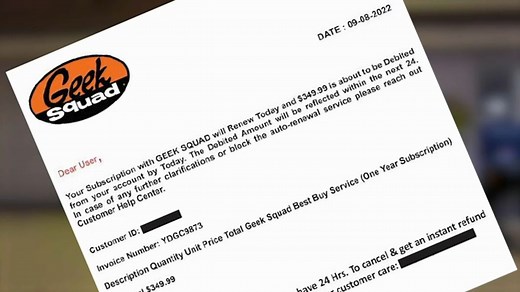 Fake Geek Squad Email Scam Making Rounds Online Throughout US