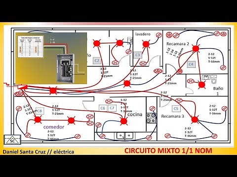 ✔✔electrical installations of a house / shared circuit 1/1 👀