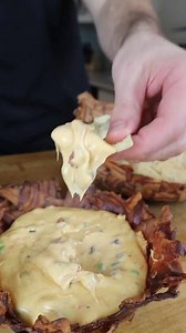 The SUPER (Bacon & Queso) Bowl 🥓🧀🏈 While Rob Gronkowski -Gronk and Tom Brady took over the Super Bowl, I decided to make my own version of a “super” bowl. Bacon weave bowls filled to the brim with chips & smoked queso, this was a showstopper of a dish (and also an excellent way to overcomplicate chips & dip). Smoked queso was definitely the star of the show and instead of ground beef, we cranked it up by adding a Black Hawk Farms sierra steak. This is a relatively lean but super beefy cut, an