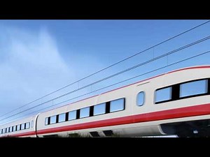 3D Animation - Transportation, High Speed Train