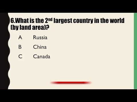 20 Difficult Trivia Questions (General Knowledge)
