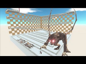 ESCAPE FROM ALIEN WEREWOLF #1 - Animal Revolt Battle Simulator