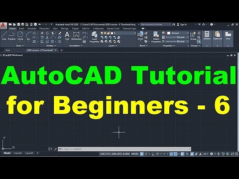 AutoCAD Tutorial for Beginners - 6