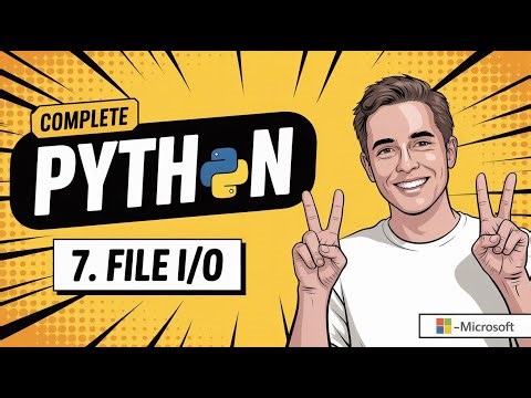 Learn File Handling in Python Step-by-Step | Beginner Friendly 🐍