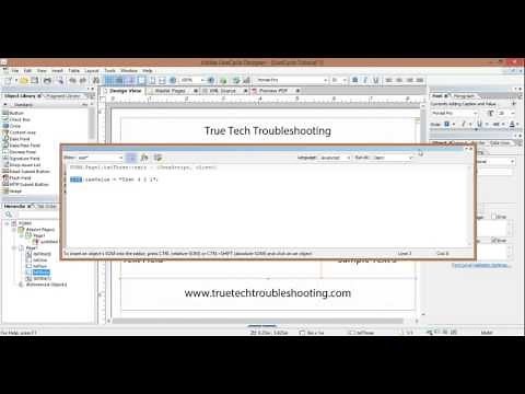 LiveCycle / Javascript Tutorial 1 - Object References