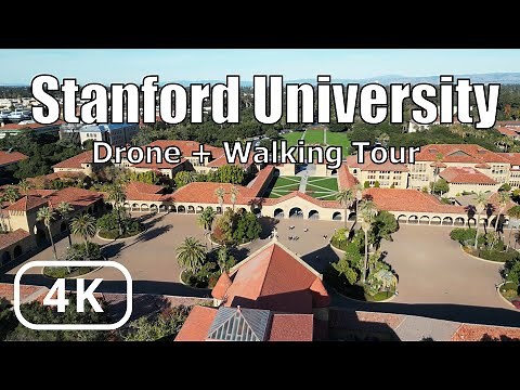 Stanford University Aerial & Walking Tour: Explore the Iconic Campus