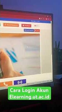 Cara Login elearning.ut.ac.id