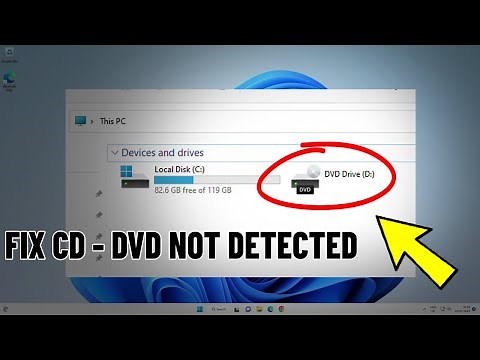 Fix CD-ROM / DVD Drive is Missing in Windows 11 / 10 / 8/7 | How To Solve cd dvd drive Not Showing 💿
