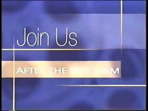 Join Us After the Program/Feature Program (2002) Bumpers [VHS Capture]