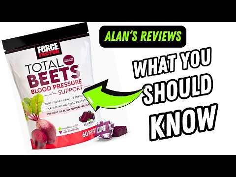 My Review of Force Factor Total Beets Blood Pressure Support Supplements with Beet Powder, 60 Chews