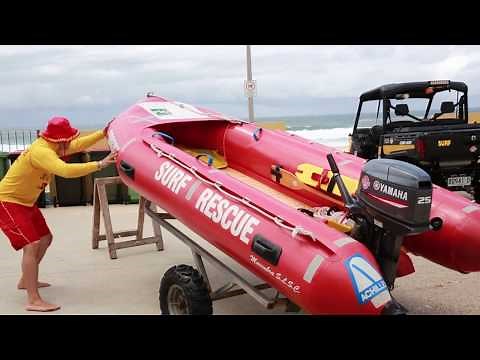 Inflatable Rescue Boat - Preparation and Maintenance - Video 1