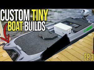 EPIC Pond Prowler Build | Tiny Boat Talk Ep. 3