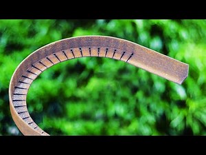 How to bend an L iron bar easy way