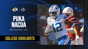 HIGHLIGHTS: Plays from Puka Nacua's time at BYU | 2023 NFL Draft