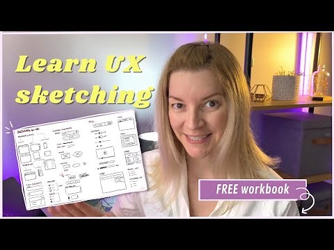 UX SKETCHING techniques 101 | How to sketch & use wireframing in User Experience UX Design
