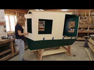 Building a Simple Shanty Boat from Scratch With Boat Building Plans