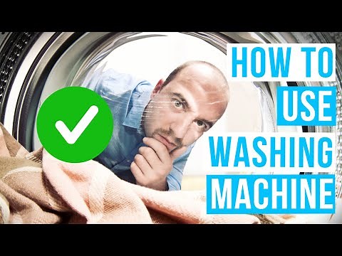How to USE WASHING MACHINE | step by step