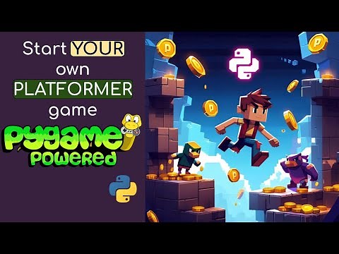 Build a 2D Platformer Game in Python with Pygame – Full Step-by-Step Tutorial