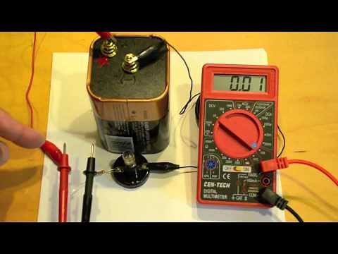 Measuring Current with a Digital Multimeter