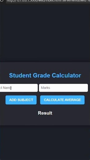 Grade Calculator That Actually Works #coding #tutorial #shorts