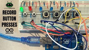 How to Record a Push Button Sequence with Arduino - Learn Robotics