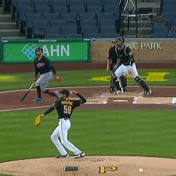 Joe Musgrove turns double play
