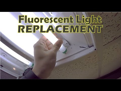 Fluorescent Light Bulb Replacement - How To