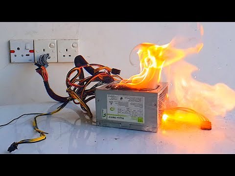 I Plugged Power Supply in Reverse Way💥 | Crazy Explosion Experiment🔥
