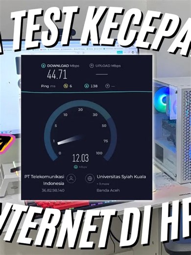 CARA TEST KECEPATAN INTERNET | CARA SPEED TEST INTERNET #caratestkecepataninternet #caraspeedtestinternet #speedtest #caraspeedtestinternetdimikrotik #caraspeedtestinternet