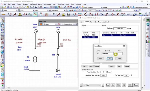 Power System Modeling and Stability Analysis Using ETAP - Beginner to Advance Level Course - EEP Academy Courses
