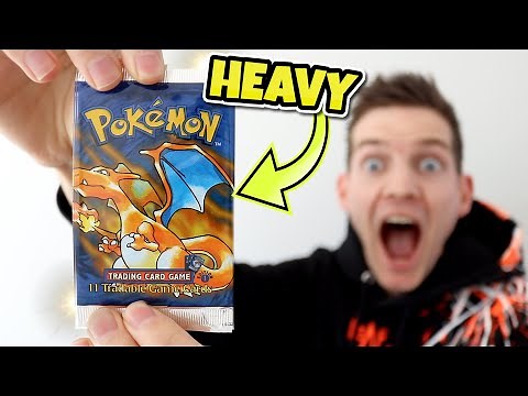 Opening a *HEAVY 1ST EDITION BASE SET* Pokémon Booster Pack!!!